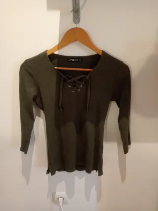 Camiseta Verano Mujer Azul