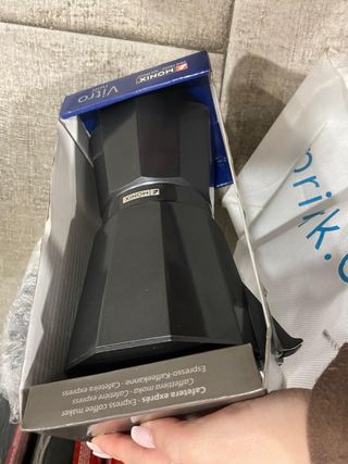 Cafetera Monix Vitro Noir