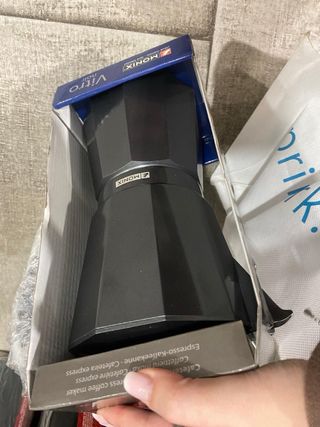 Cafetera Monix Vitro Noir