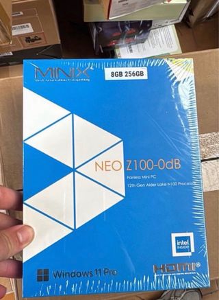 Minix NEO Z100-0dB Mini PC 8GB 256GB