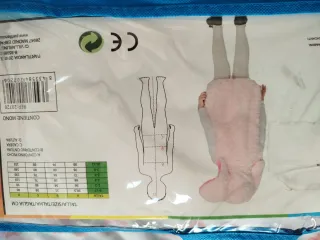 Disfraz Elefante Rosa Talla 0-2