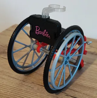 Silla de Ruedas para Muñeca Barbie