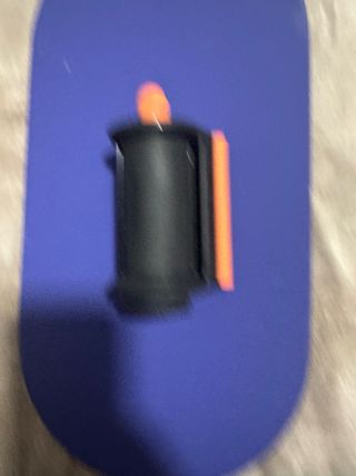 Accessorio baby hair nero/arancione