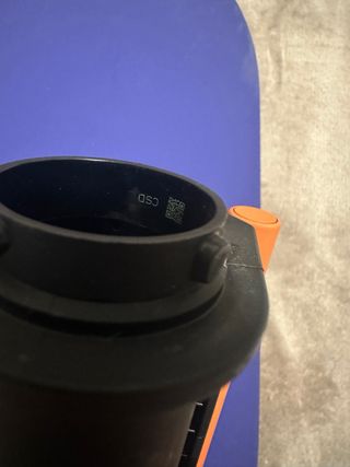 Accessorio baby hair nero/arancione