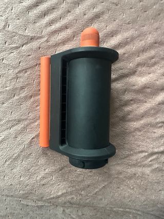 Accessorio baby hair nero/arancione