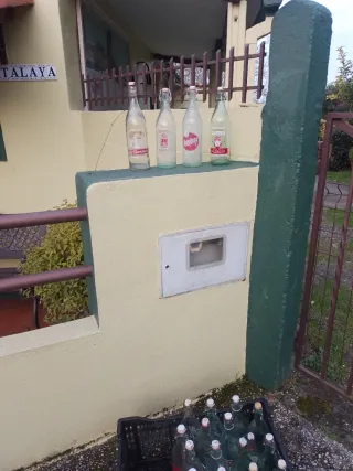 Botellas de gaseosa antiguas