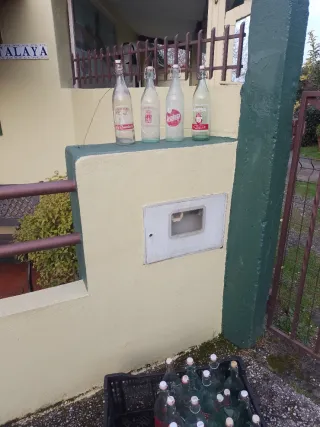 Botellas de gaseosa antiguas