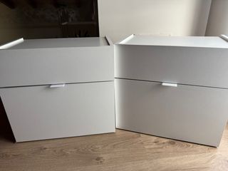 Ikea Mesitas de Noche Blancas