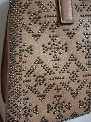 Borsa Trussardi Jeans Beige con Borchie