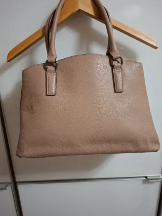 Borsa Trussardi Jeans Beige con Borchie