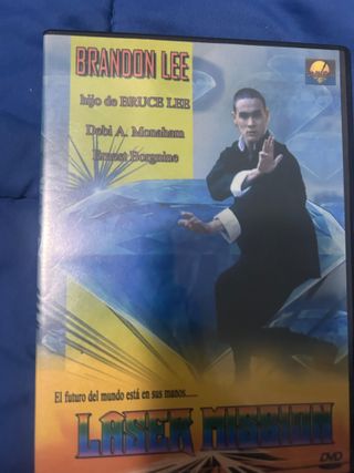 DVD Laser Mission Brandon Lee Español