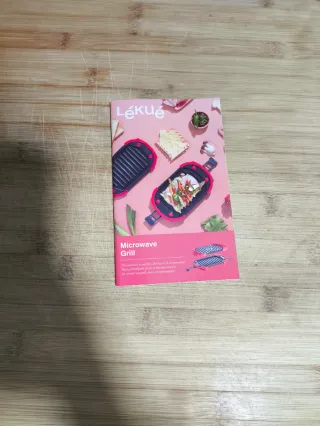 Parrilla Lekue Roja y Negra