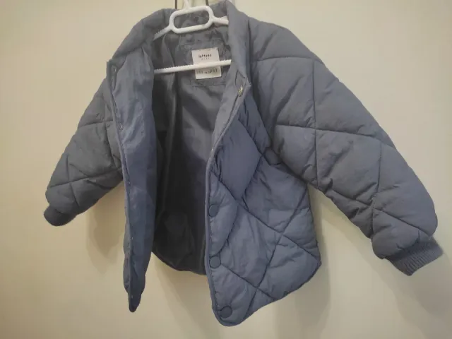 Chaqueta acolchada azul 24 meses
