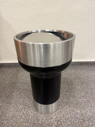 Papelera Vintage Metal y Plástico