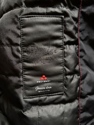 Giubbotto lungo Peuterey donna nero