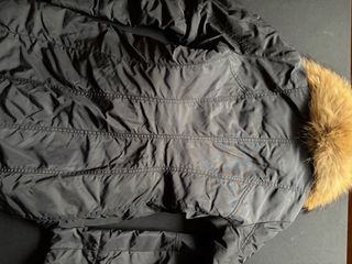 Giubbotto lungo Peuterey donna nero