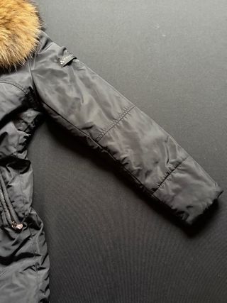 Giubbotto lungo Peuterey donna nero