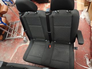 Asientos Mercedes Benz Vito con rieles