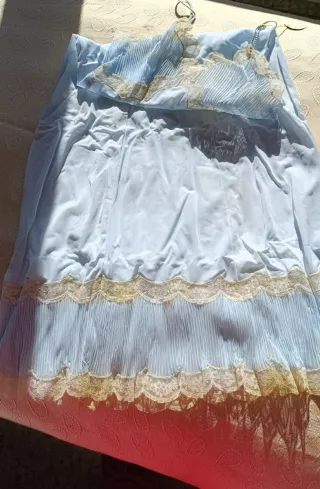 Camisón Combinación Vintage Nuevo Talla L