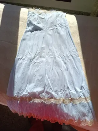 Camisón Combinación Vintage Nuevo Talla L