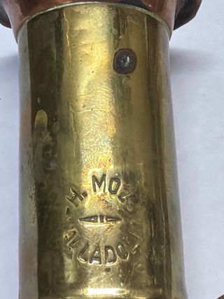 Accendino antico in ottone