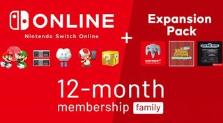 Nintendo Switch Online 12 Meses Familia