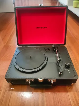Tocadiscos Crosley Cruiser Portátil 3 Velocidades