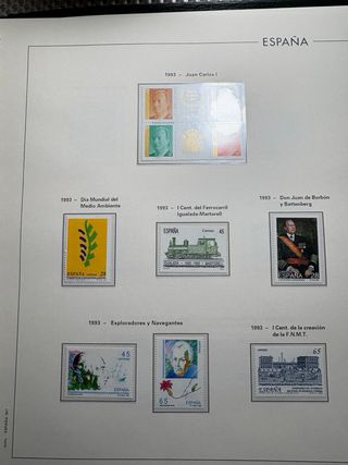 Álbum Sellos España 1990-1992
