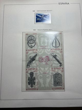 Álbum Sellos España 1990-1992