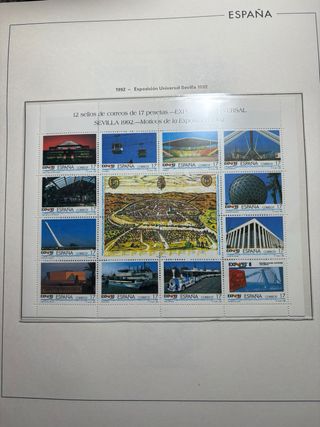 Álbum Sellos España 1990-1992