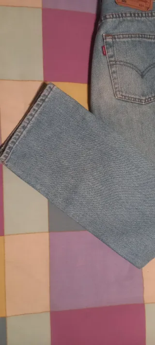 Levi's 501 W29 L30 Vaqueros Azules