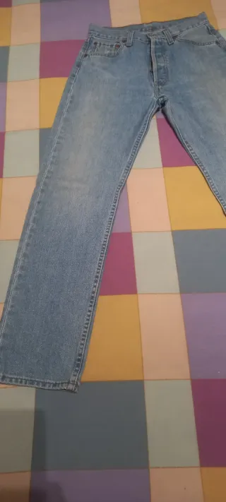 Levi's 501 W29 L30 Vaqueros Azules