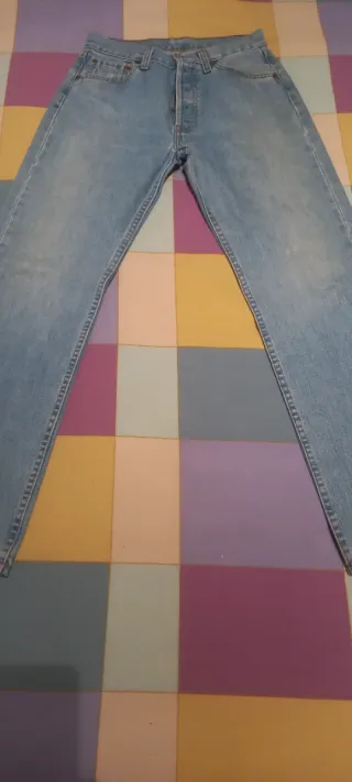 Levi's 501 W29 L30 Vaqueros Azules