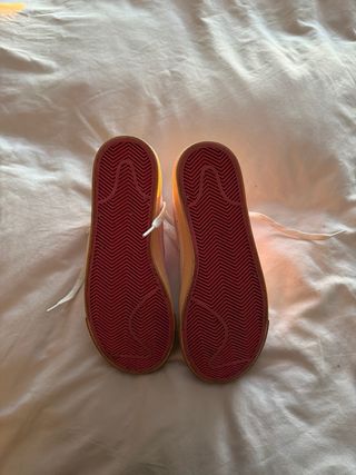 Zapatillas Nike Niña Talla 38 Rosa y Blancas