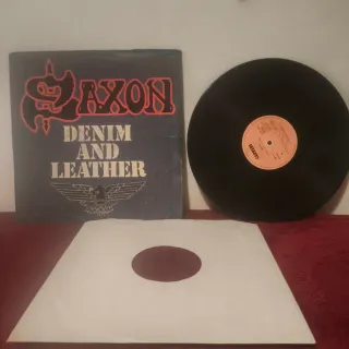 Saxon - Denim and Leather LP