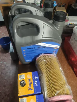 Kit Mantenimiento Seat 600 Aceite Filtros