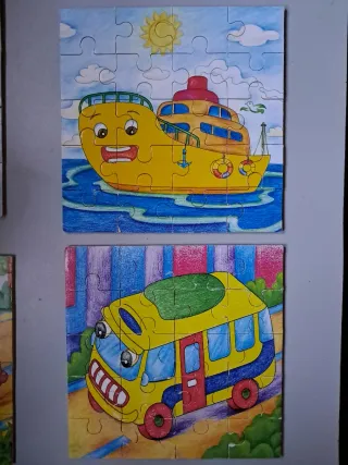 Puzzle infantil de madera