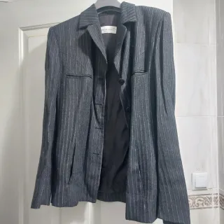 Traje Lana y Seda Raya Diplomática Mujer