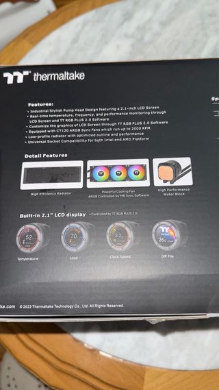 Refrigeración Líquida Thermaltake TH360 V2 Ultra