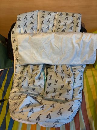 Saquito universal cochecito protector y manoplas