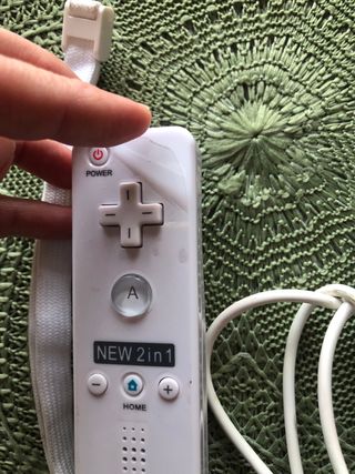 Mando y Nunchuck Blancos para Nintendo Wii