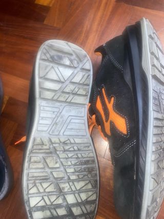 Upower Scarpe Antinfortunistiche Nero Arancio