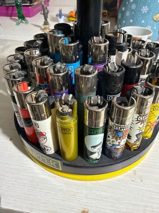 Lotto accendini Clipper con espositore