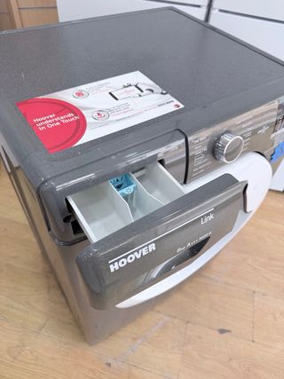 Lavadora Hoover 8kg acero inoxidable 1600rpm A+++