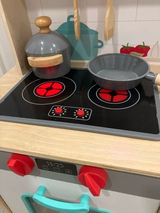 Cocinita de juguete de madera 72x40x109