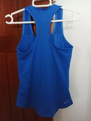 Camiseta Nike Dri-Fit Mujer Azul