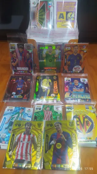 Lote Adrenalyn XL 25-26 400 cromos diferentes.