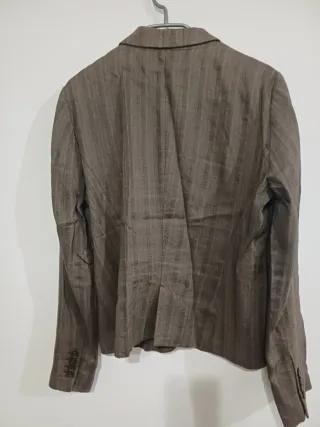 Americana Zara elegante marrón