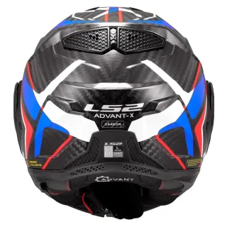 Casco LS2 carbono.