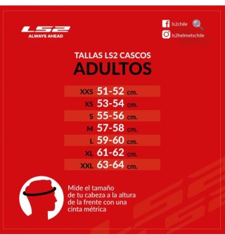 Casco LS2 carbono.